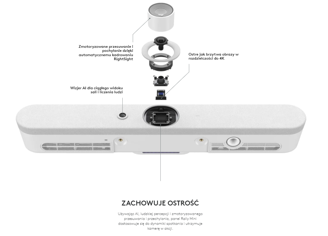 System wideokonferencyjny Logitech Rally Bar Mini [grafit] 